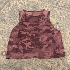Lululemon Camo Sculpt Crop Tank 4